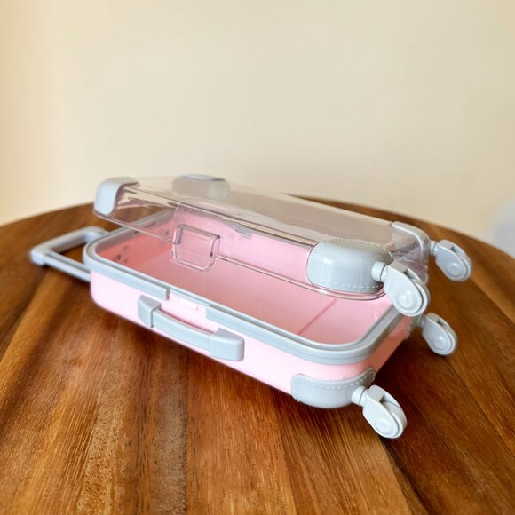 New Mini Pink Luggage Case Suitcase Organizer - Beauty Travel - Picture 6 of 9